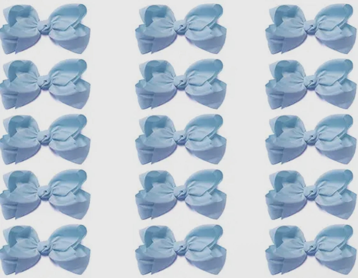 Light Blue 4” Bow