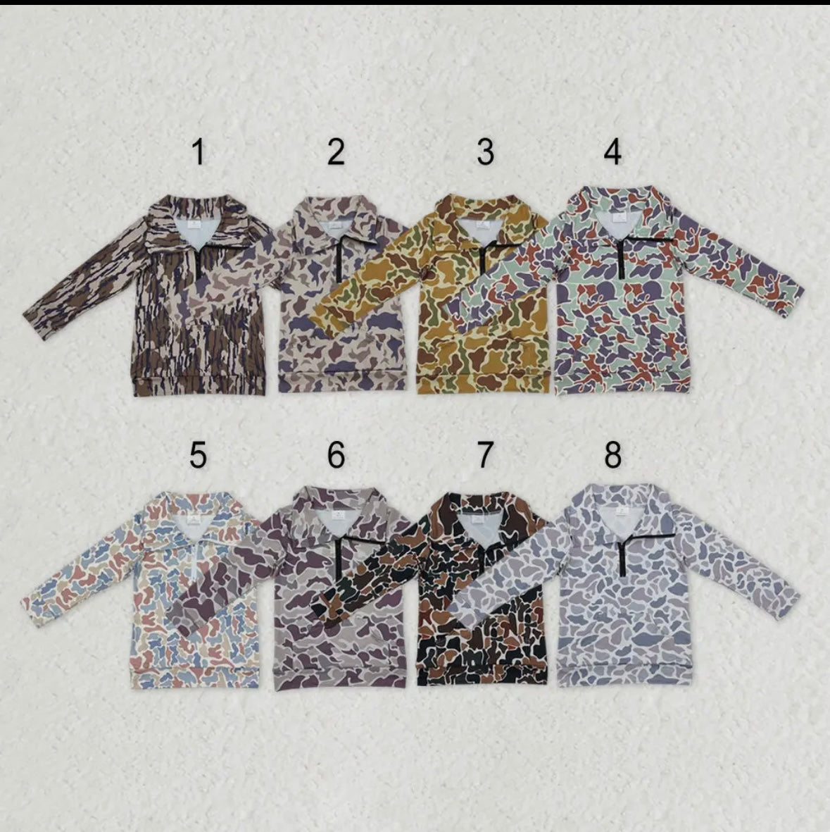 Long Sleeve Camo Shirt