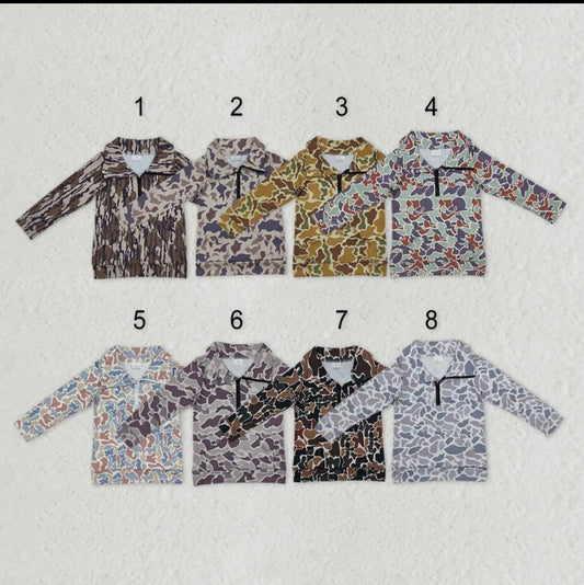 Long Sleeve Camo Shirt