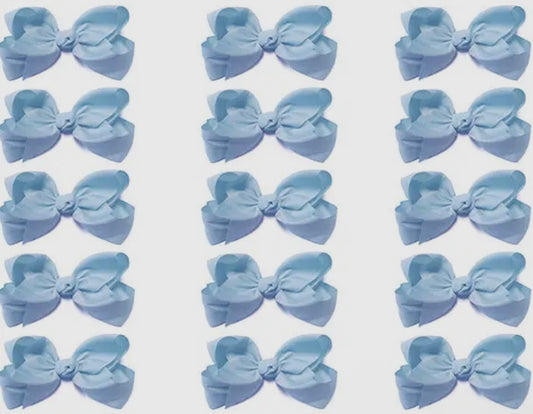 Light Blue 4” Bow