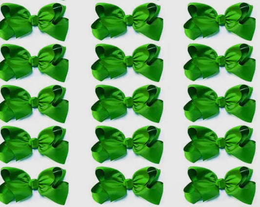 Green 4” Bow