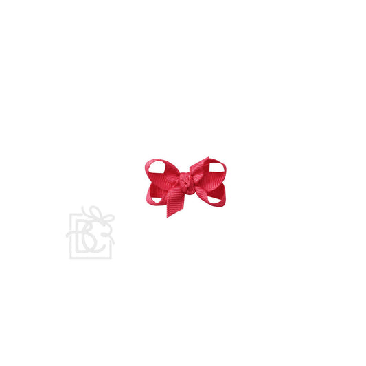 Red 3.5" Bow on Clip