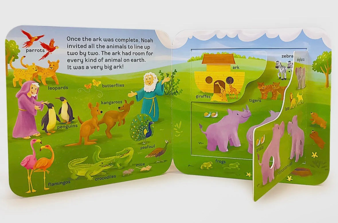 Noah Peek-a-Flap Book