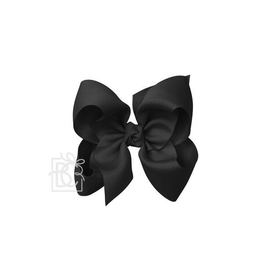 Black 5.5" Bow on Clip