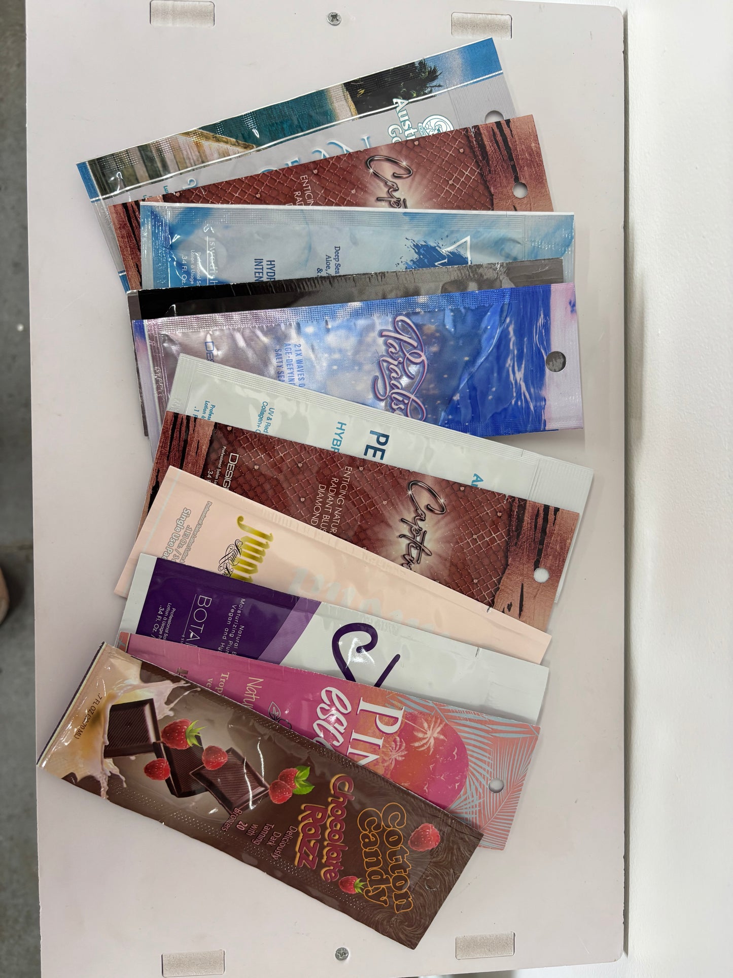 Tanning Lotion Samples