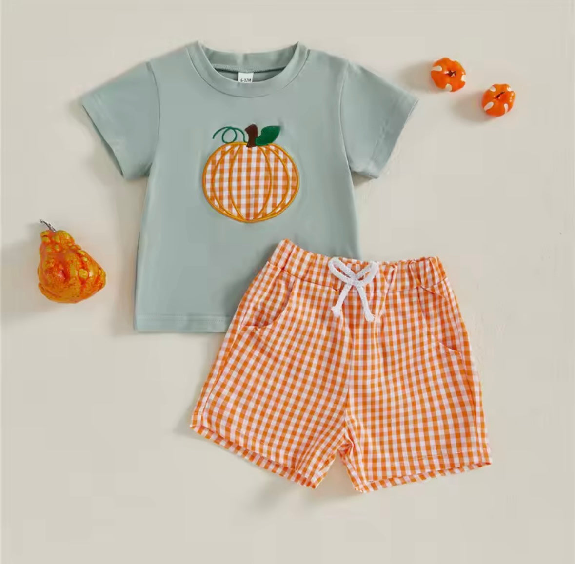Pumpkin Shorts Outfit