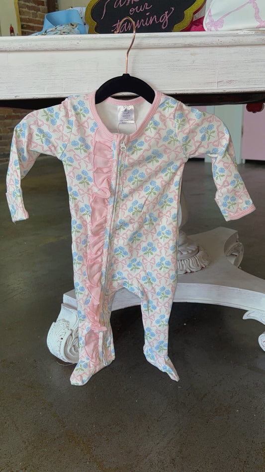 Zip footies Pajamas