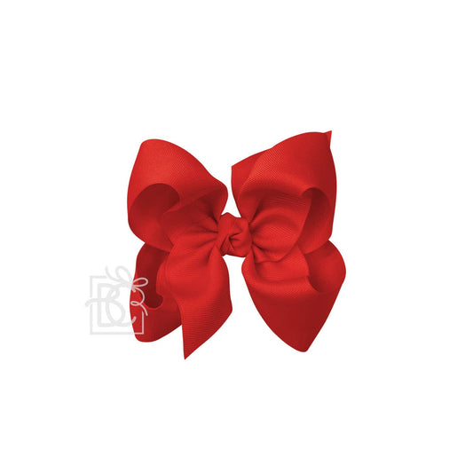 Red 5.5" Bow on Clip